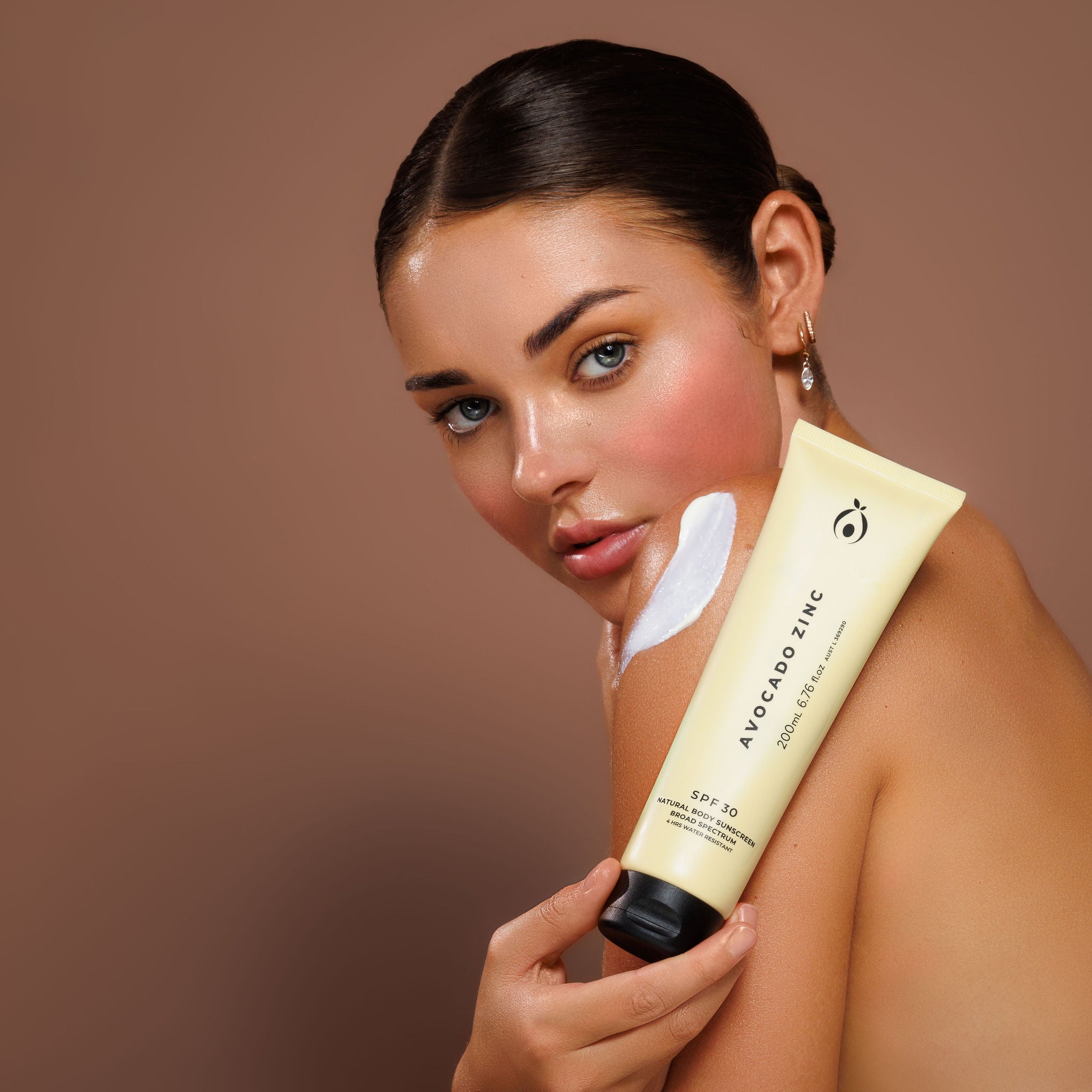 SPF 30 Natural Body Sunscreen – Avocado Zinc