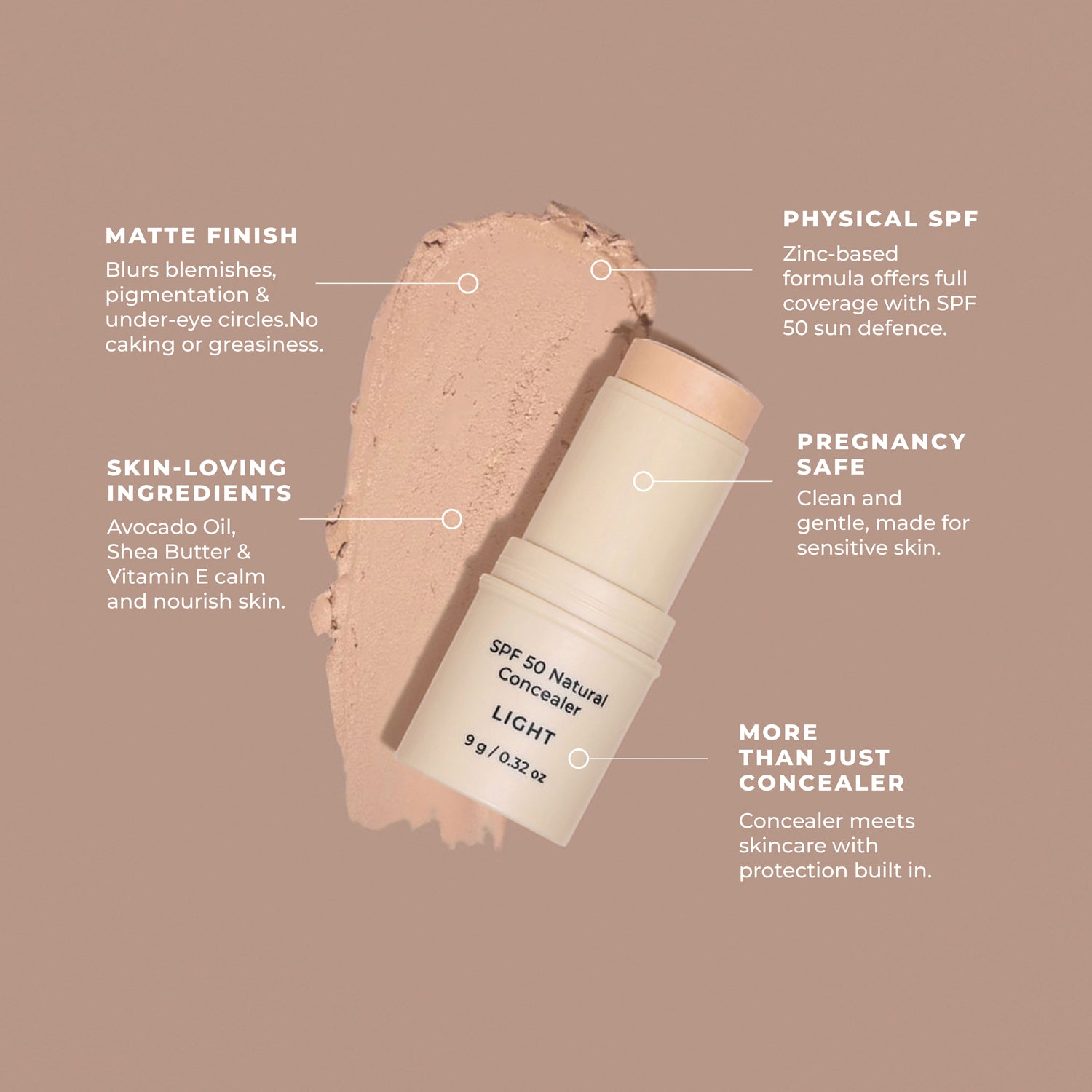 SPF 50 Natural Concealer