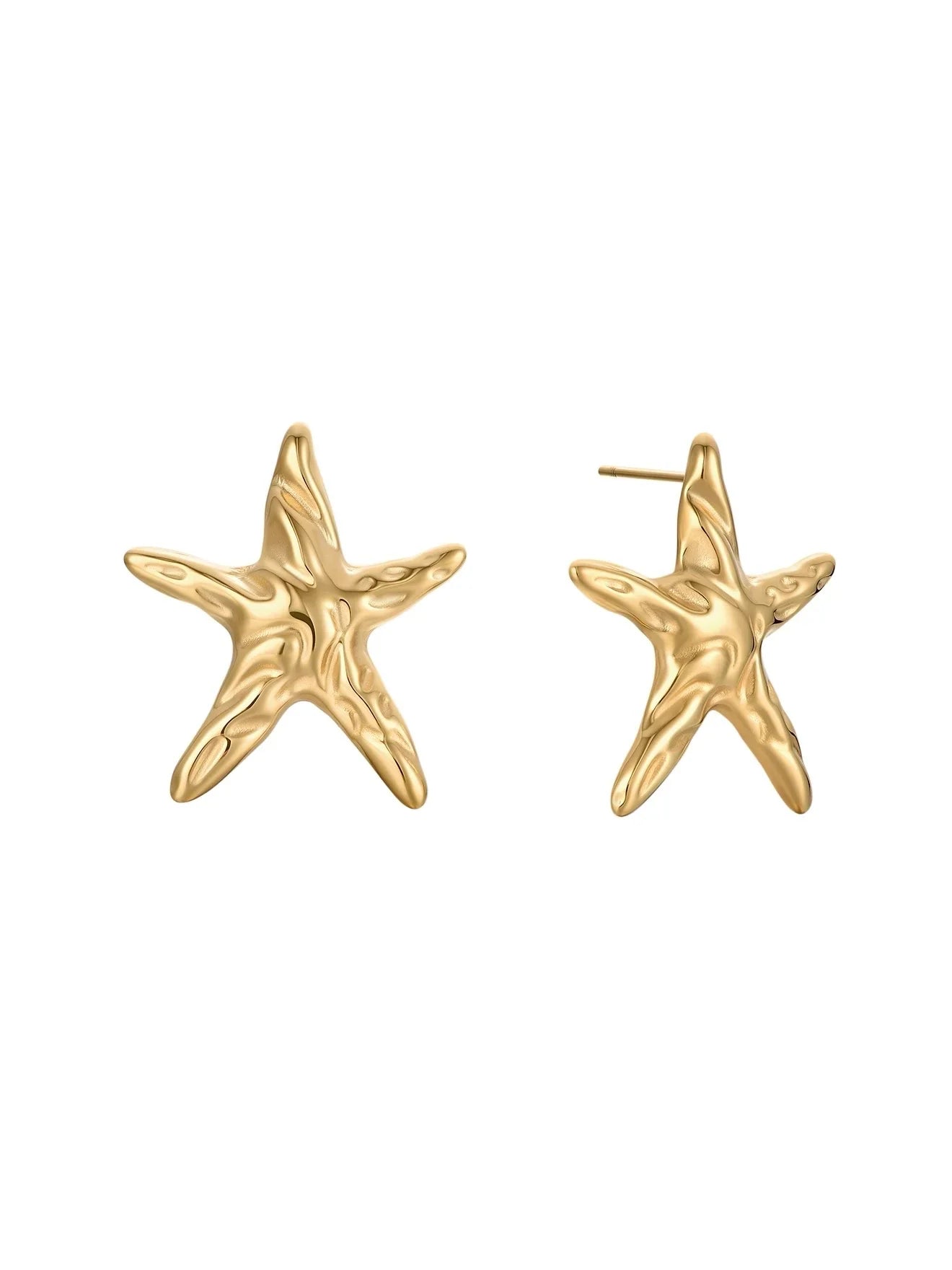 🎁 Free Starfish Earrings - 18K Gold (100% off)